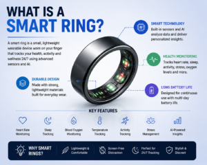 Smart Rings in 2026 explained with AI health tracking features and wearable technology