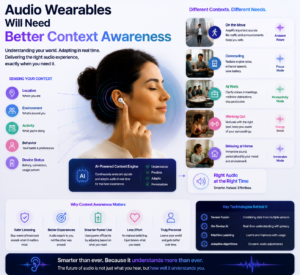 Audio Wearables Will Need Better Context Awareness