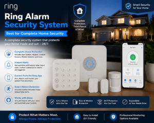 Ring Alarm Security System for complete smart home protection