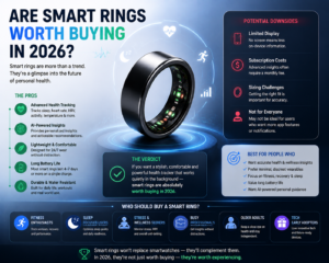Are Smart Rings in 2026 worth buying with AI health tracking and smart features