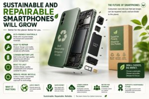 Sustainable and repairable smartphones in 2026 with eco-friendly designs and longer device lifespan