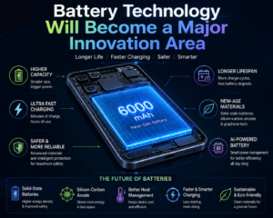 Battery technology in smartphones 2026 with advanced battery innovations for longer mobile performance