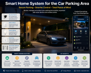 Smart Home System for the Car Parking Area