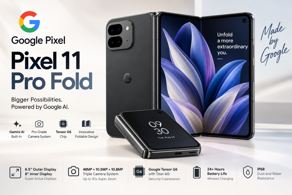 Google Pixel 11 Series India Pro Fold model comparison