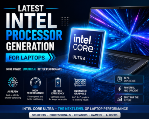 Latest Intel Processor Generation for Laptops 2026 with Core Ultra processors