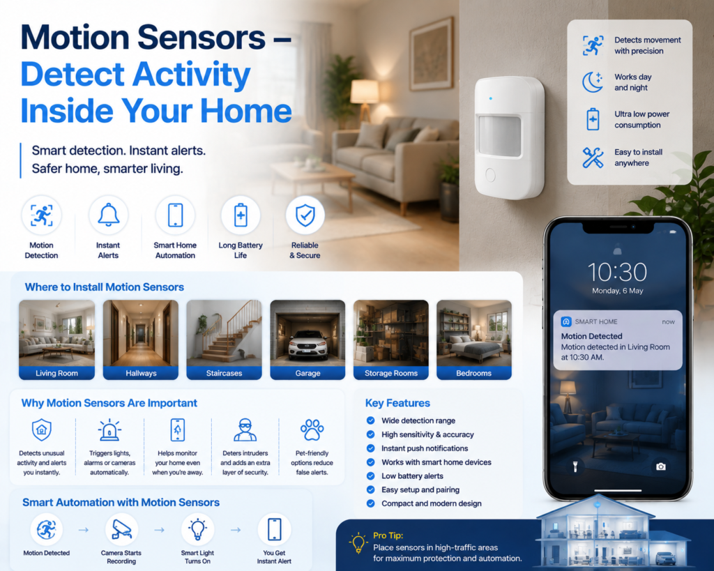 Motion Sensors for Smart Home Security and Activity Detection in 2026
