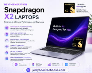 Next-Generation Snapdragon X2 Laptops