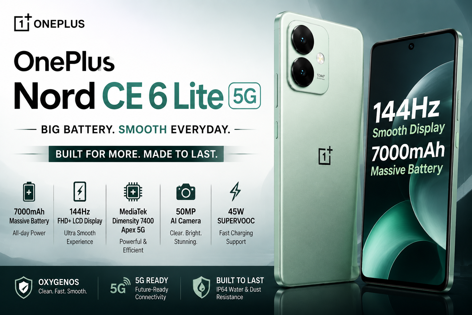 OnePlus Nord CE 6 Lite 5G