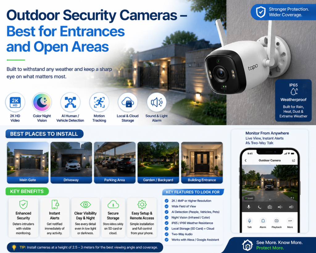 Outdoor Security Cameras for Home Protection in 2026