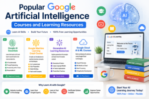 Google artificial intelligence courses and learning resources for beginners in 2026