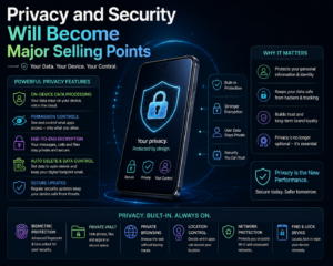 Smartphone privacy and security features in 2026 protecting user data with advanced mobile security technology