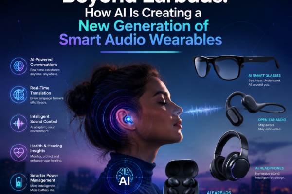 Beyond Earbuds: How AI Is Creating a New Generation of Smart Audio Wearables