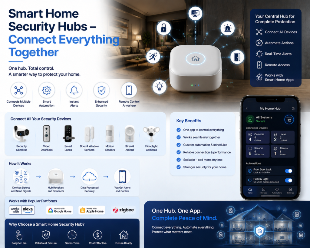 Smart Home Security Hubs for Connected Home Protection in 2026