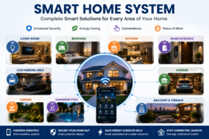 Smart Home System devices for security comfort and energy saving in 2026