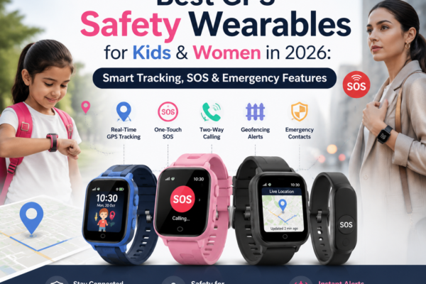 Best GPS safety wearables for kids and women in 2026 with smart tracking features