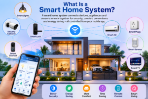 WhaWhat is a Smart Home System with connected devices and automationt Is a Smart Home System?