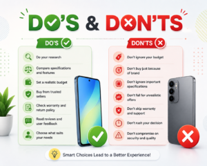 Do's and Don'ts When Buying a Smartphone in 2026