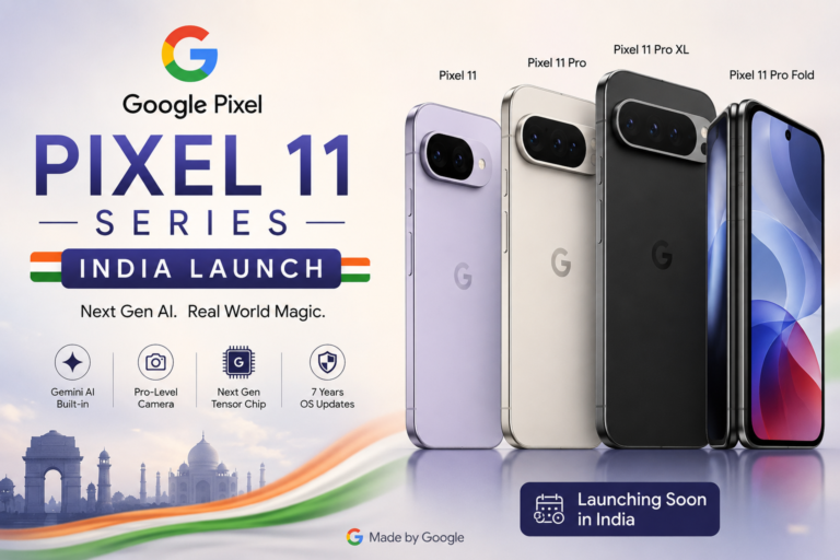 Google Pixel 11 Series in India: Price, Specifications & Key Features