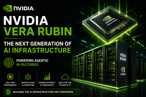NVIDIA Vera Rubin AI platform showing next generation GPU architecture and advanced AI infrastructure technology