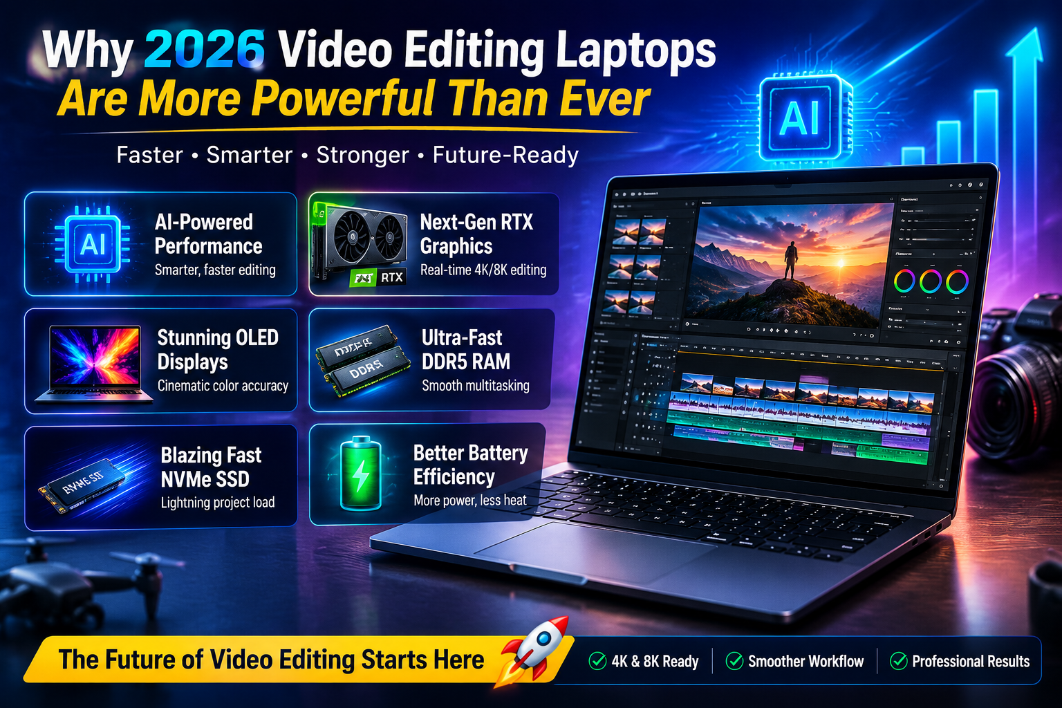 Why 2026 Video Editing Laptops Are More Powerful Than Ever