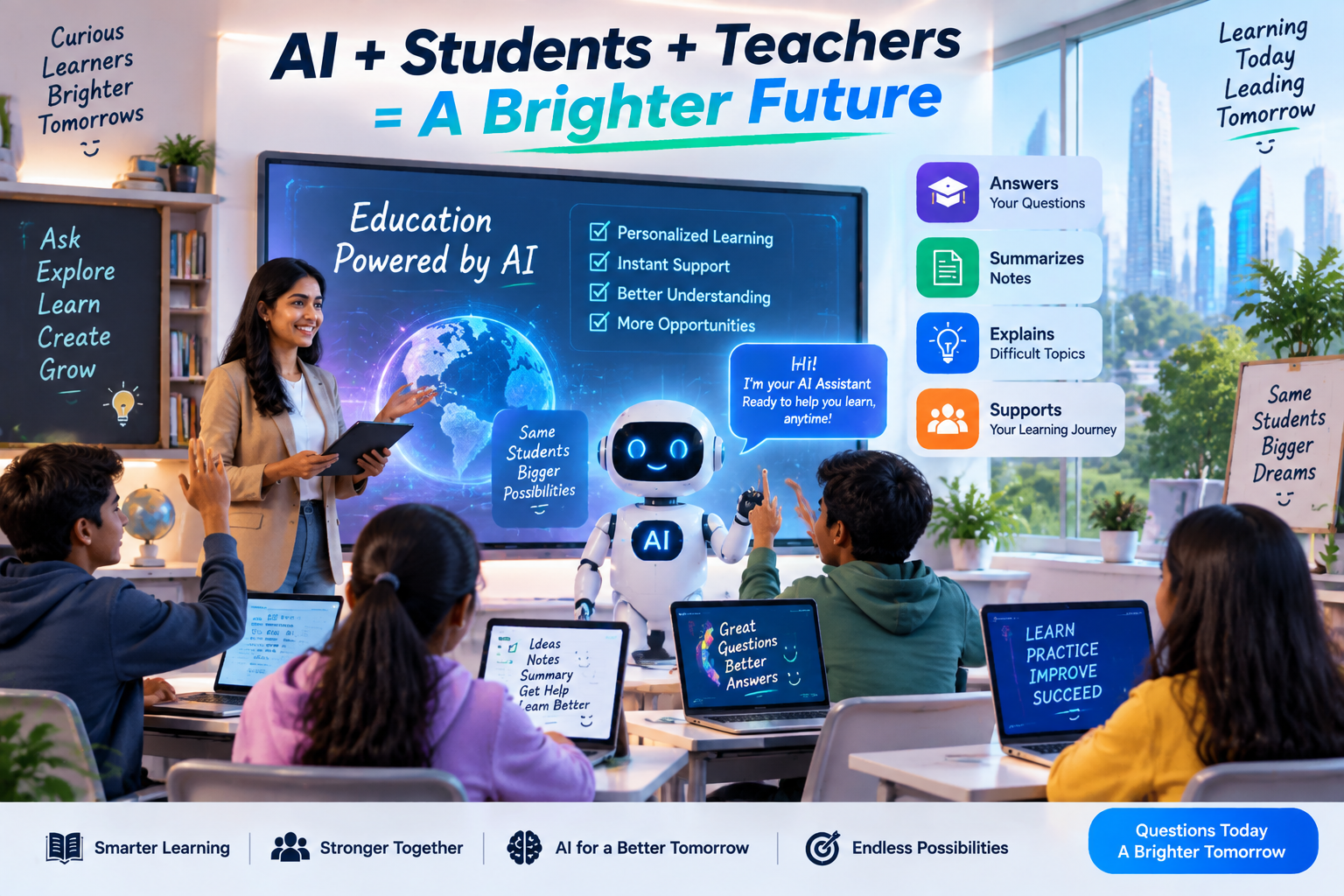 Future of AI technology in student education and learning